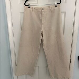 Universal Thread Cream Wide-Leg Pants